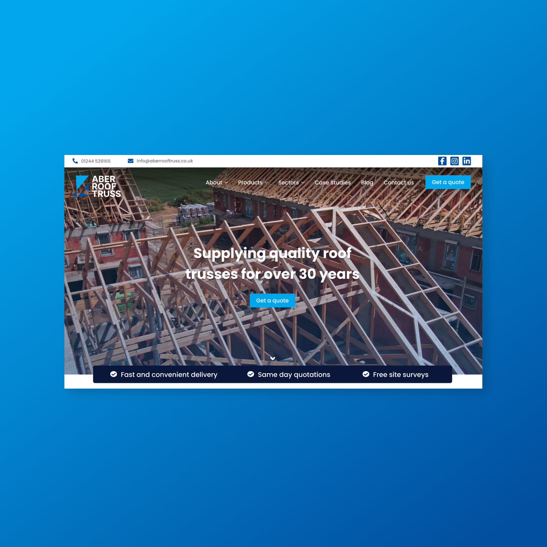 Aber Website Prototype