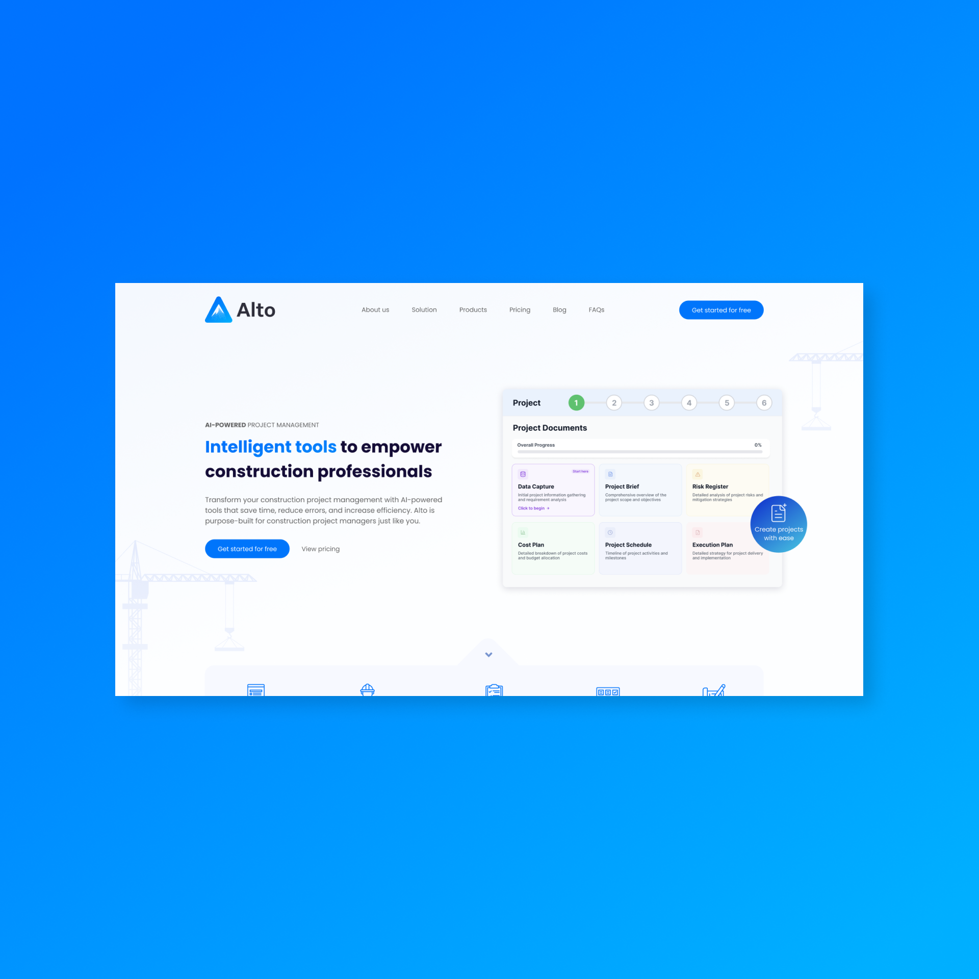 Alto Website Prototype